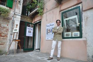 My gallery located in the Ghetto Vecchio in Venice