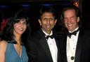  Gov. of Louisiana Bobby Jindal & wife with the artist of the 2008 Mystick Krewe of Louisianans poster